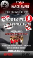 Journée nationale de lutte contre le harcèlement au lycée Gaston MONNERVILLE